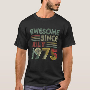T-shirt Cadeaux Anniversaires De 35 Ans Depuis Juillet 198