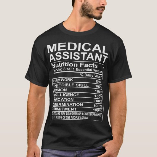 T-shirt Cadeaux Assistant Médicale Appréciation Funny Prem (Devant)