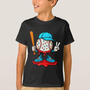 T-shirt Cadeaux Baseball Drip Style de vie de baseball 101
