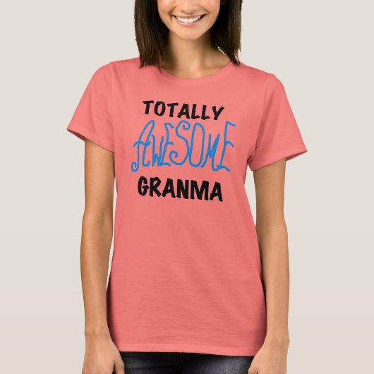 T-shirt Cadeaux bleus totalement impressionnants de (Devant)
