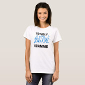 T-shirt Cadeaux bleus totalement impressionnants de (Devant entier)