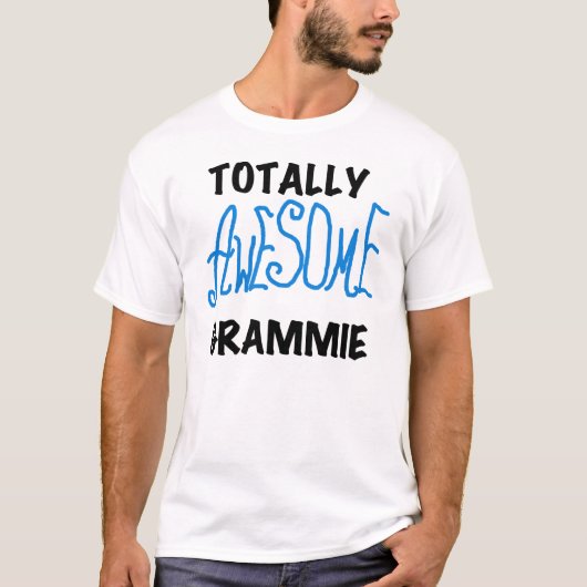 T-shirt Cadeaux bleus totalement impressionnants de (Devant)