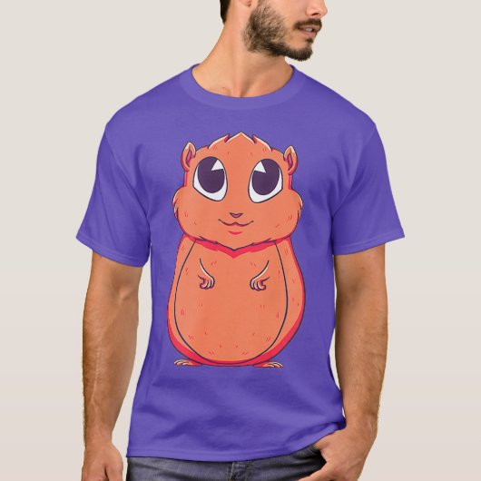 T-shirt Cadeaux Cadeaux Cute Hamster (Devant)