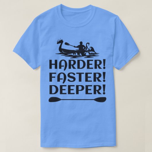 T-shirt Cadeaux Canoë Kayaker (Design devant)