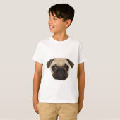 T-shirt Cadeaux Carlins mignons (Devant entier)