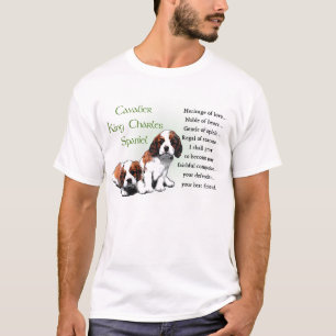 T-shirt Cadeaux cavaliers d'épagneul du Roi Charles