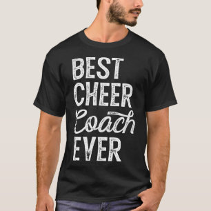 T-shirt Cadeaux Coach Cheerleader Meilleur Coach Cheer Coa