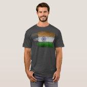 T-shirt Cadeaux d'amoureux du cricket indien cool Swaraj T (Devant entier)