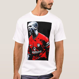 T-shirt Cadeaux d'anniversaire Roy Keane Sport Cadeau Mur 