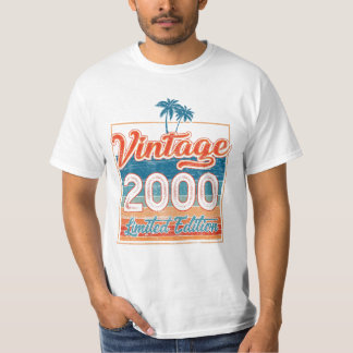 T-shirt Cadeaux d'anniversaire Vintage 2000