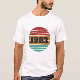 T-shirt Cadeaux d'anniversaire vintages personnalisés