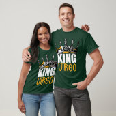 T-shirt Cadeaux d'anniversaire Virgo King Virgo Zodiac (Unisexe)