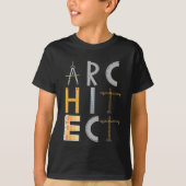 T-shirt Cadeaux d'architecte Étudiants en architecture (Devant)