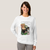 T-shirt Cadeaux d'art Collie Tri-Color (Devant entier)