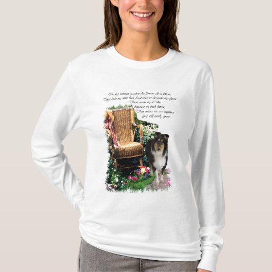 T-shirt Cadeaux d'art Collie Tri-Color (Devant)