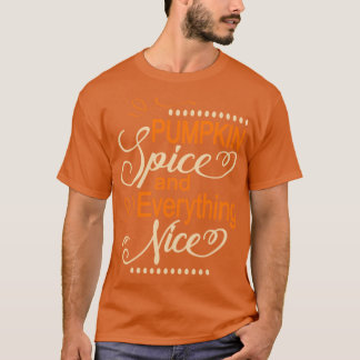 T-shirt Cadeaux d'automne pour femmes Épice de citrouille