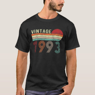 T-shirt Cadeaux de 29 ans Vintage 1993 Edition Limitée 29T