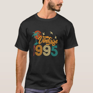 T-shirt Cadeaux De 30 Ans Vintage Fait En 1995 Drôle 30e