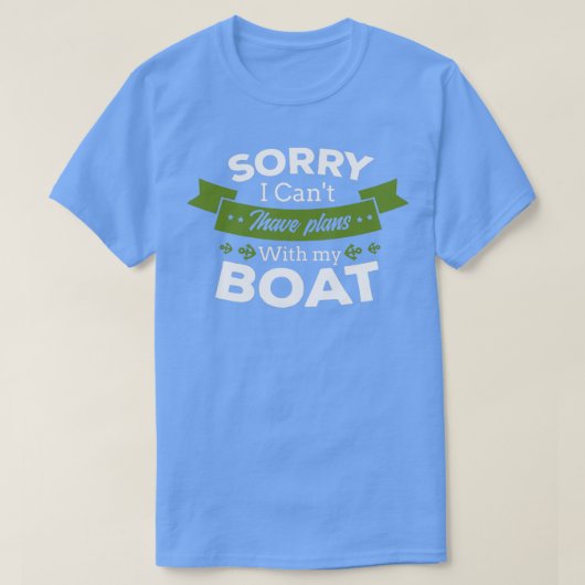 T-shirt Cadeaux de bateau pour un ventilateur de bateau (Design devant)