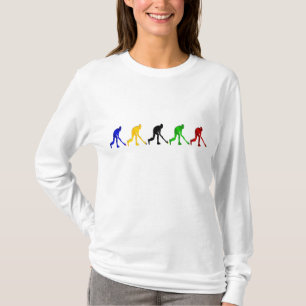 T-shirt Cadeaux de bâton de hockey et de boule de gisemen