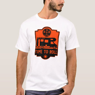 T-shirt Cadeaux de camping à moto