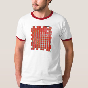 T-shirt Cadeaux de carreaux rouges de Central Ave à Hot Sp
