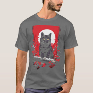T-shirt Cadeaux de chat Goth Kawaii  Femmes Hommes Femmes 