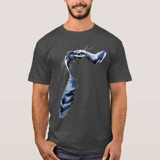 T-shirt Cadeaux de chats gris ombragés de chats