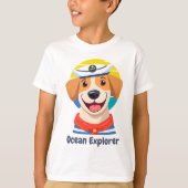 T-shirt Cadeaux de chiens mignons nautiques pour les propr (Devant)
