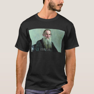 T-shirt Cadeaux de citations "Ne rien savoir" de Léo Tolst