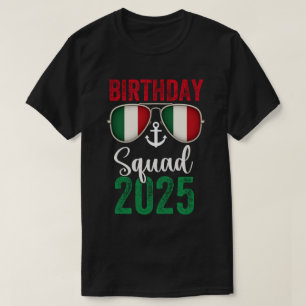 T-shirt Cadeaux de croisière d'anniversaire 2025 Équipe de