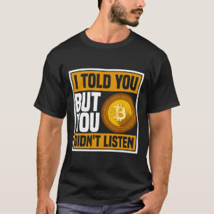 T-shirt Cadeaux de crypto-monnaie pour Bitcoin Miner et Tr
