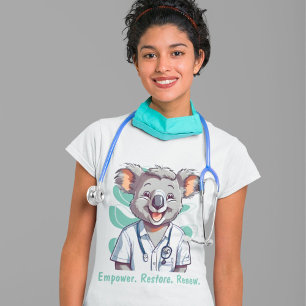 T-shirt Cadeaux de Cute Koala pour les médecins physiothér