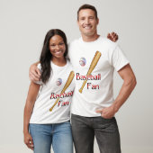 T-shirt Cadeaux de fan de base-ball (Unisexe)