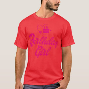 T-shirt Cadeaux de fille d'anniversaire Femmes Enfants Drô