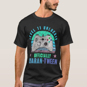 T-shirt Cadeaux De Fille De 11 Ans Entre Anniversaire Offi