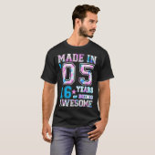 T-shirt Cadeaux De Fille De 16 Ans Pour 16e Anniversaire C (Devant entier)