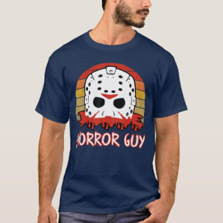 T-shirt Cadeaux de films d'horreur rétro pour hommes vinta