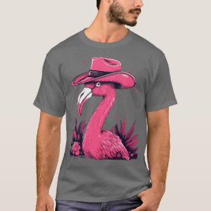 T-shirt Cadeaux de Flamant rose rétro Plage de Flamant ros