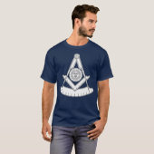T-shirt Cadeaux de Freemason Masonic (Devant entier)