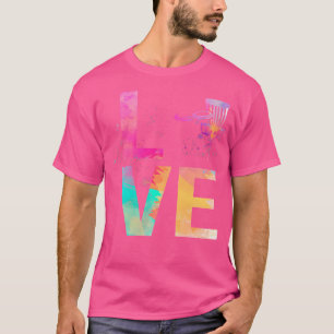 T-shirt Cadeaux de golf à frisbee colorés pour maman Golf