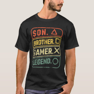 T-shirt Cadeaux De Jeu Pour Jeunes Garçons 8 Joueur 16 Ans