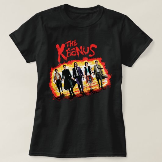T-shirt Cadeaux de jour Keanu Art Reeves mignon cadeau gra (Design devant)