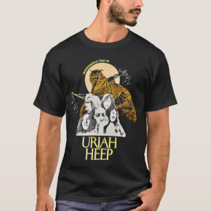 T-shirt Cadeaux de jour pour Uriah Hard Rock Heep Graphiqu