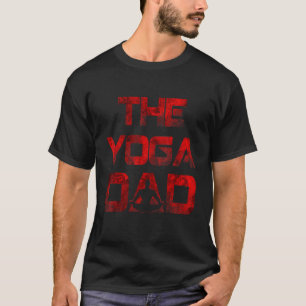 T-shirt Cadeaux de la fête des pères Mens Yoga Dad Meditat