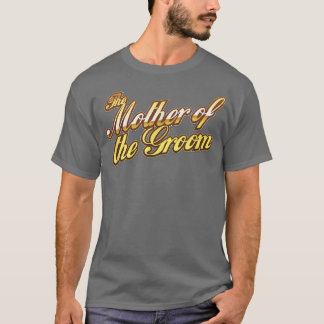 T-shirt Cadeaux de la mère du marié pour la fête de mariag
