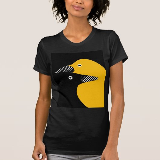 T-shirt Cadeaux de logo de conception d'eyecontact (Devant)