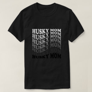 T-shirt Cadeaux de maman husky sibérien, propriétaire de c