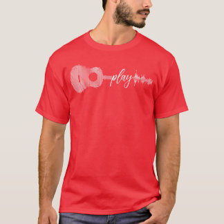 T-shirt Cadeaux de musicien de guitare acoustique Joueur G