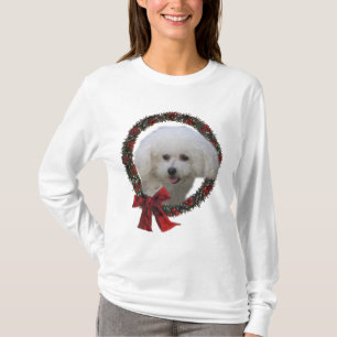 T-shirt Cadeaux de Noël de Bichon Frise